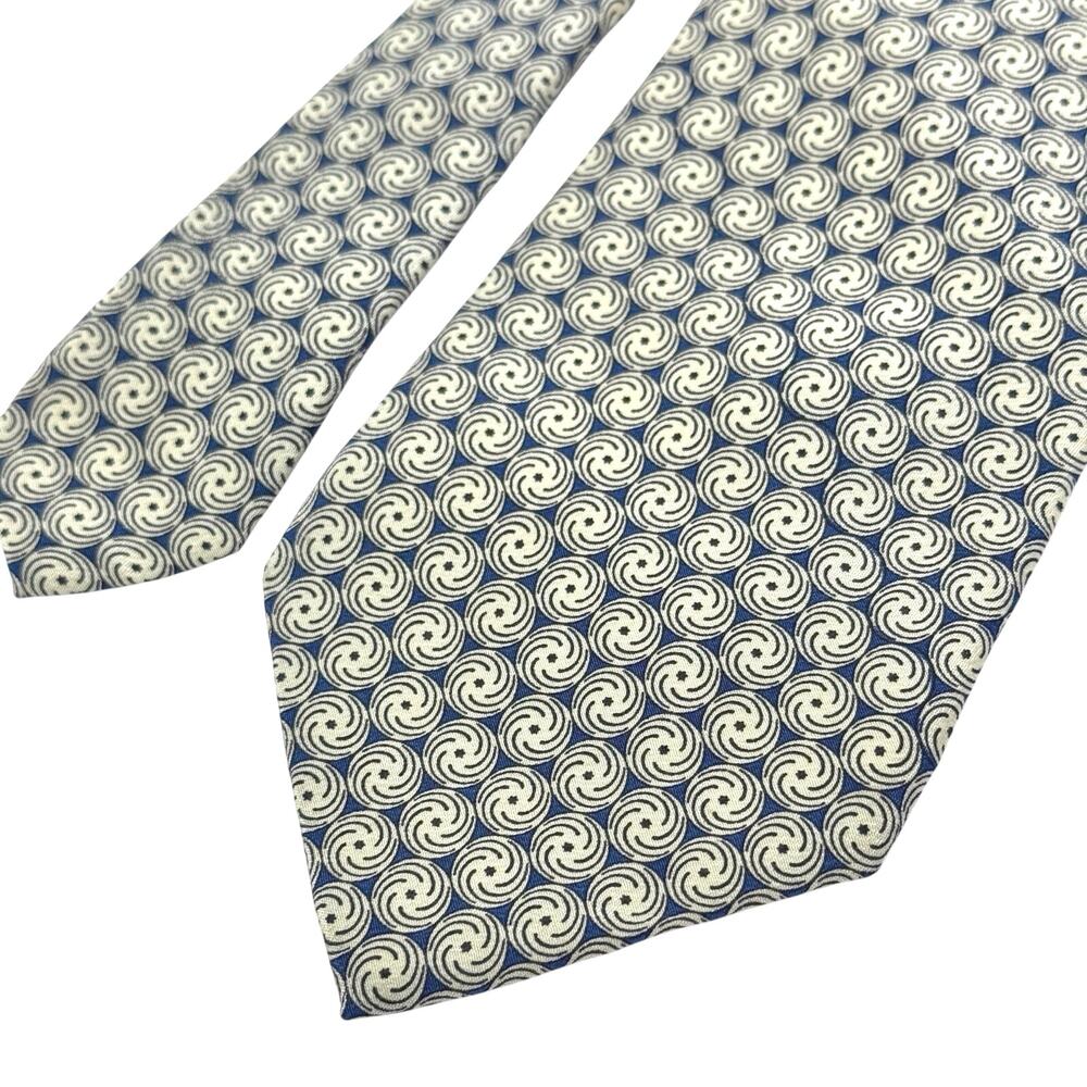 Christian Dior Whirlpool Pattern Tie - Picture 4 of 9